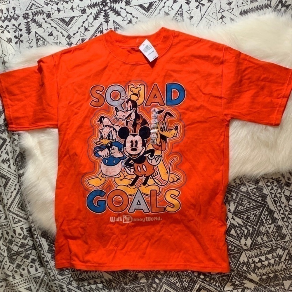 Walt Disney World SQUAD GOALS t-shirt. New with tag. Youth‎ large